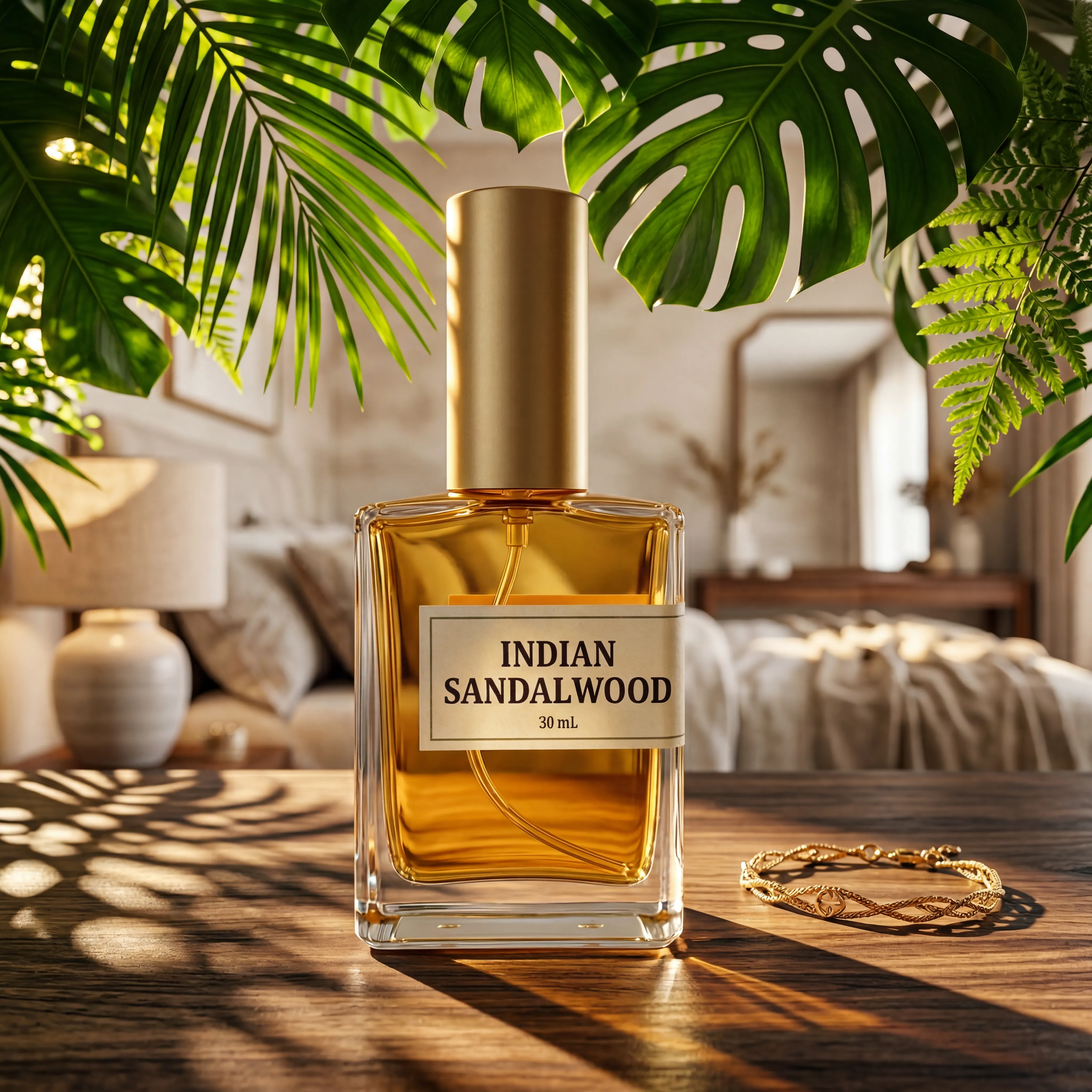 Eyeshadow palette elegantly placed on a stone plinth with natural spa aesthetic lighting