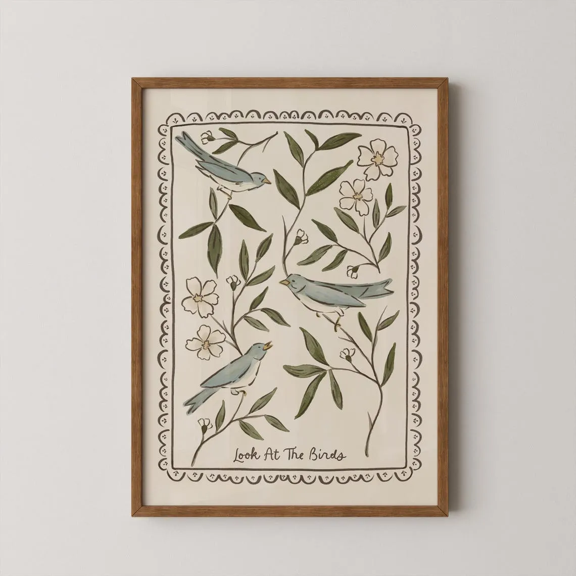 A canvas leaning against a baseboard with household lighting